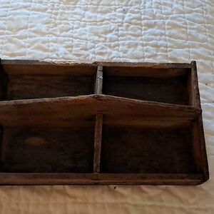 Primitive little antique holder.